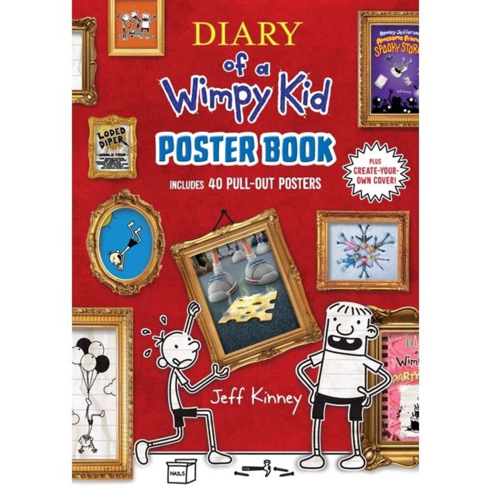 Diary of a Wimpy Kid Poster Book: Includes 40 Pull-Out Posters -- Jeff Kinney